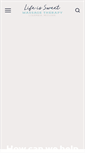 Mobile Screenshot of lifeissweetmassage.com